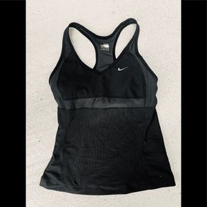 Women’s Nike Dri-Fit black workout tank